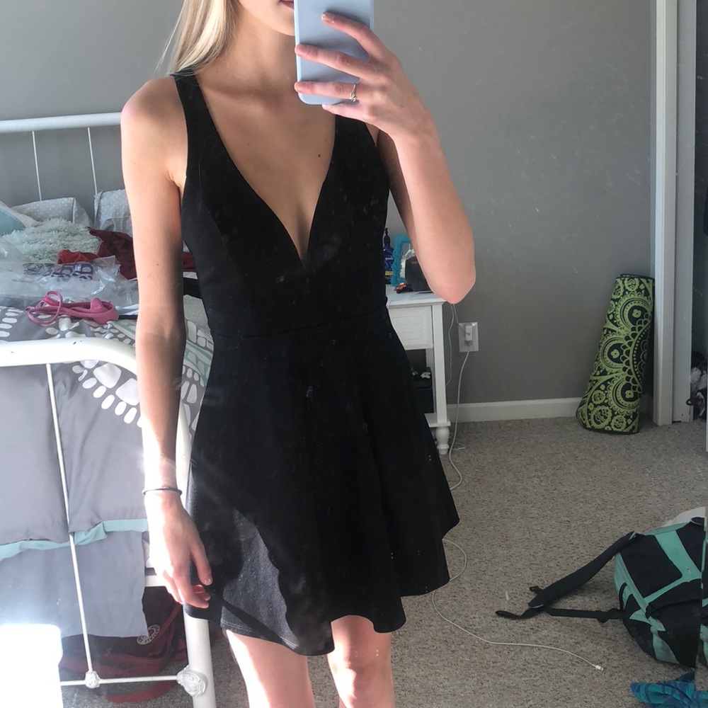 Black homecoming dress